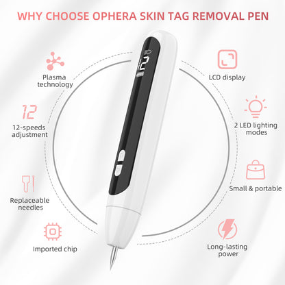 Ophera Skin Tag and Mole Removal Kit -Black